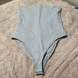Forever 21 Light Blue Women Bodysuit